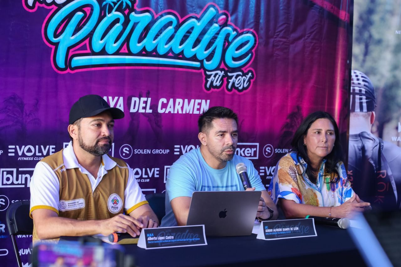 Playa del Carmen impulsa el turismo deportivo con The Paradise Fit Fest-Sunset Edición 2026